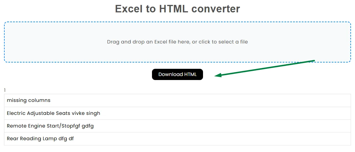 Download html