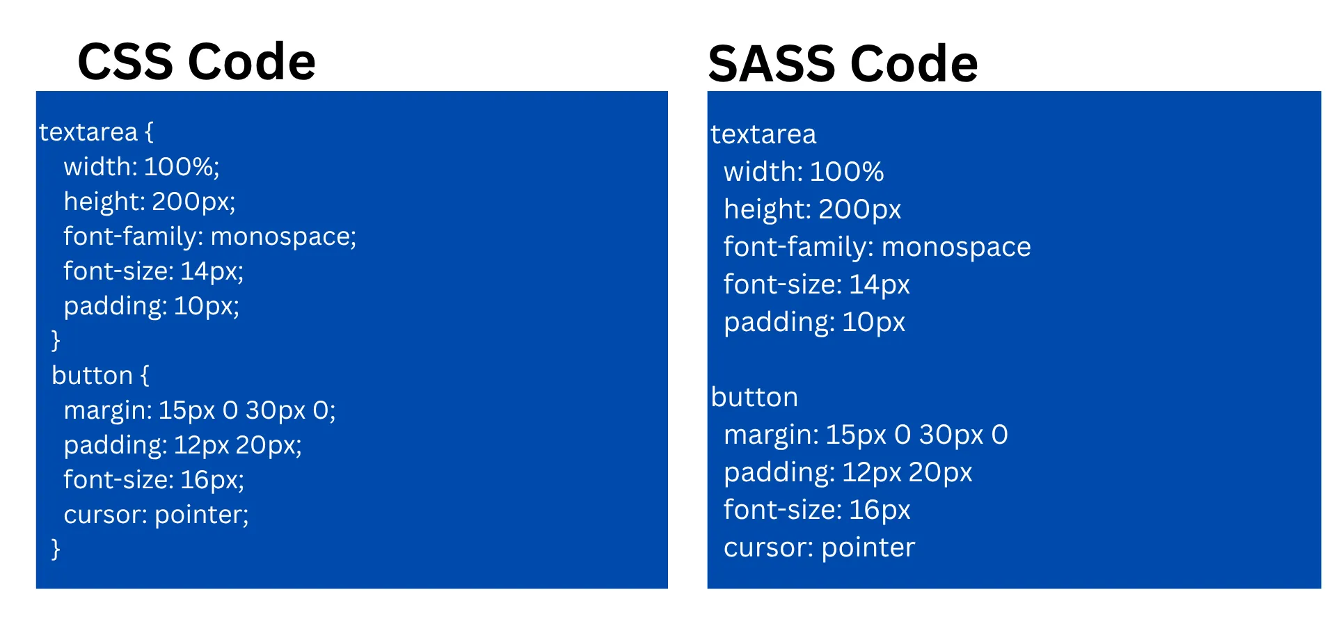 CSS to SASS