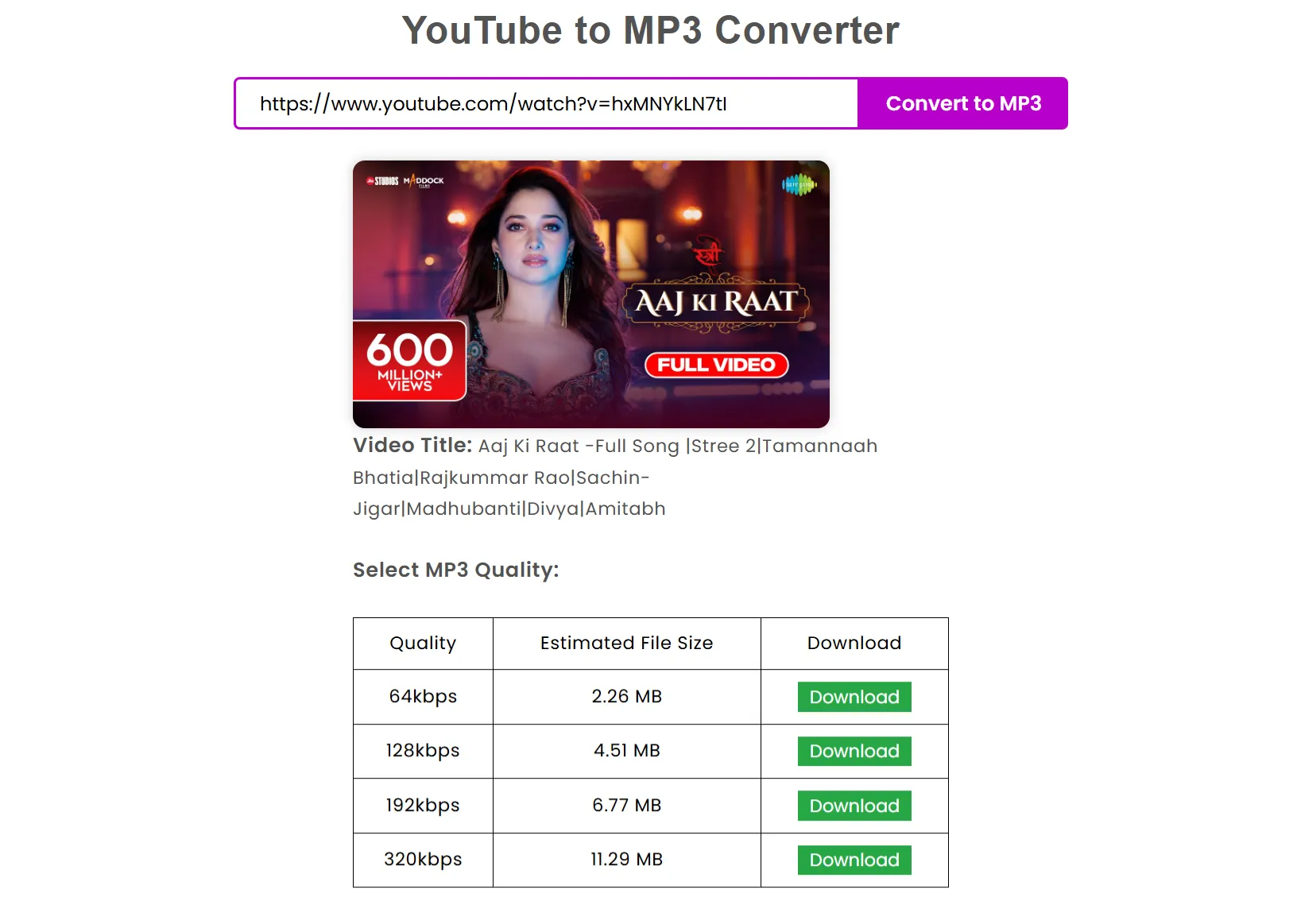 DOwnload the mp3