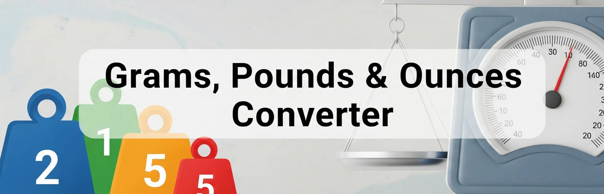 Grams to Pounds and Ounces Converter