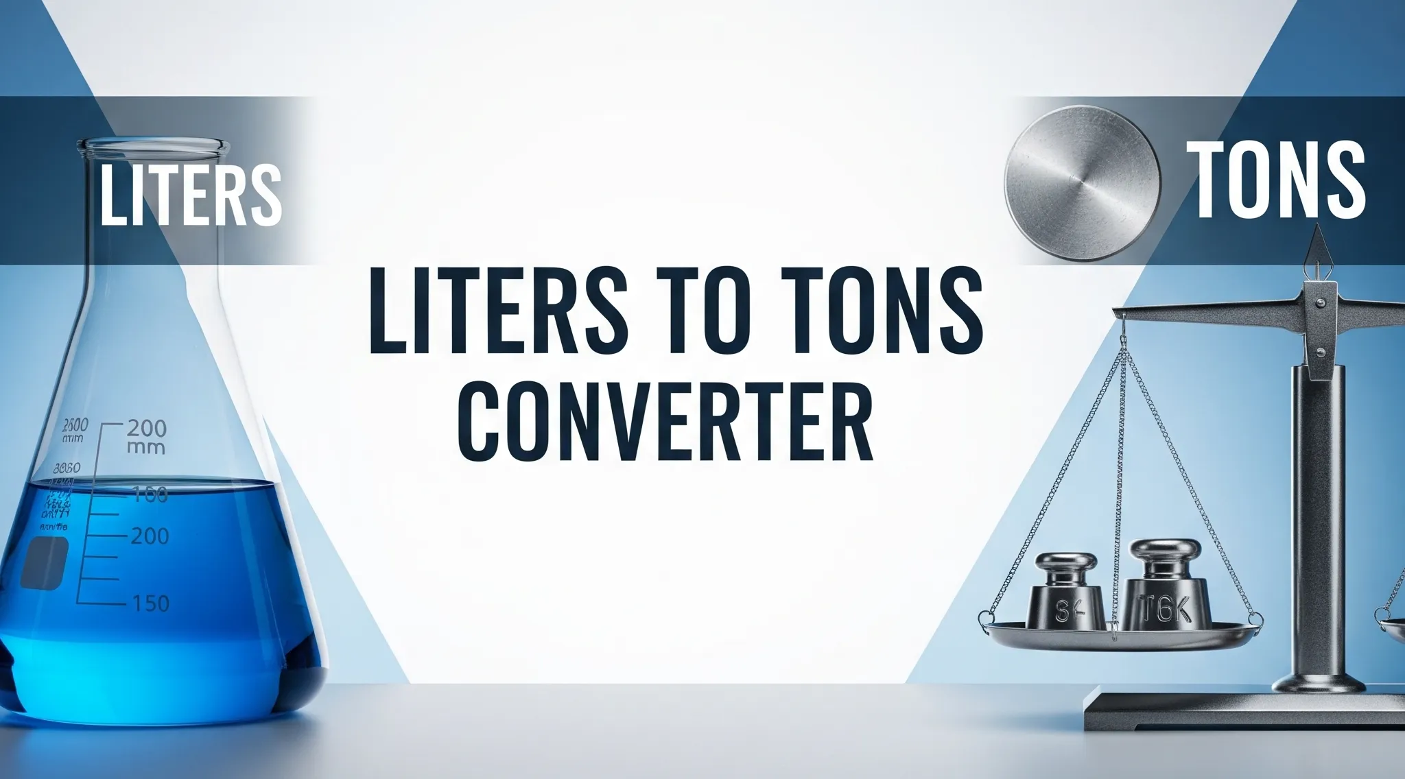 Liters to Tons Converter Functionality