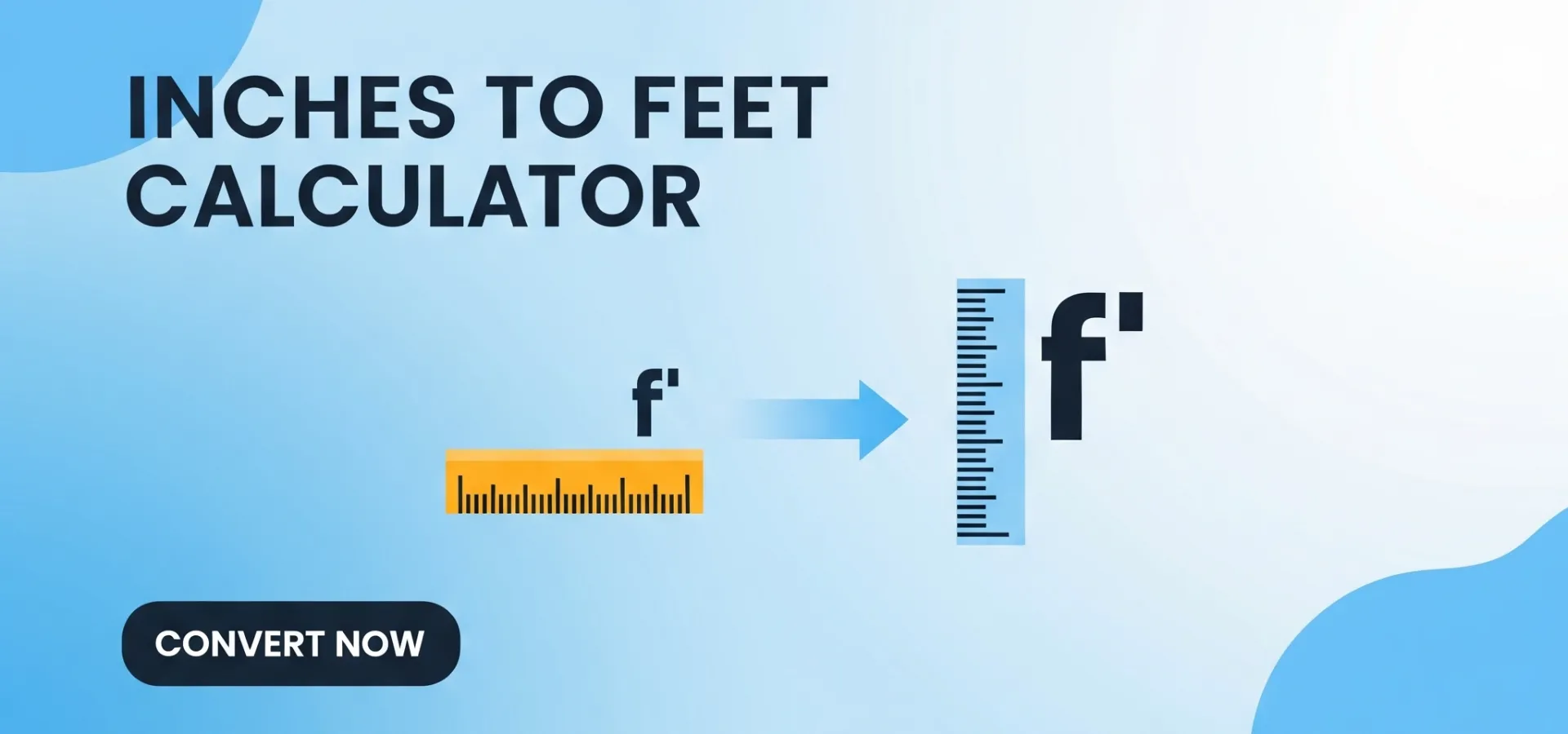 Understanding the Inches to feet calculator