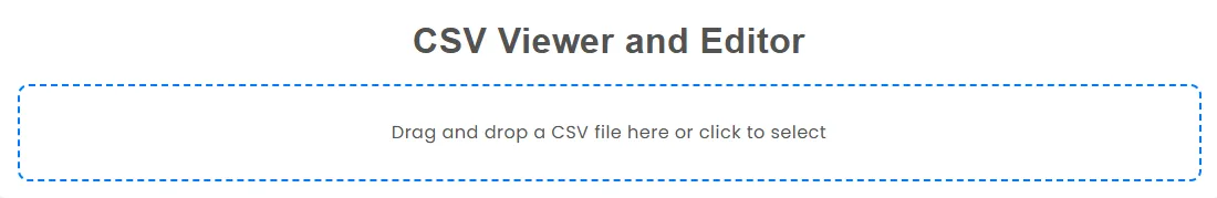 Upload CSV File