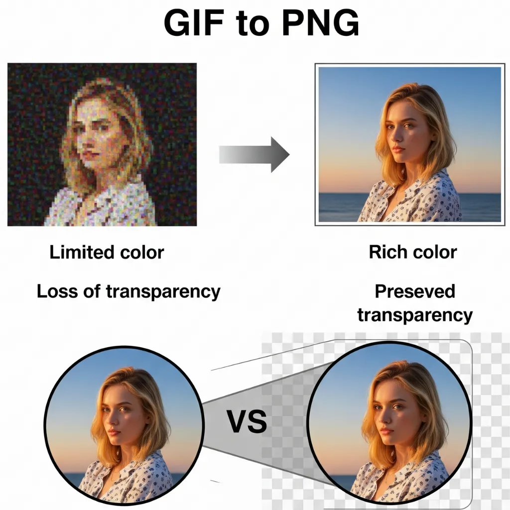 Why Convert GIF to PNG?