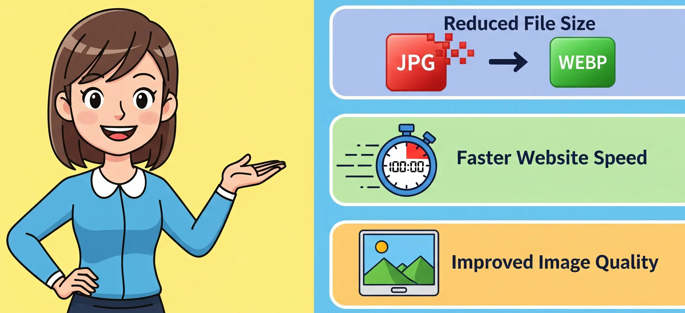 Why use a JPEG to WEBP converter
