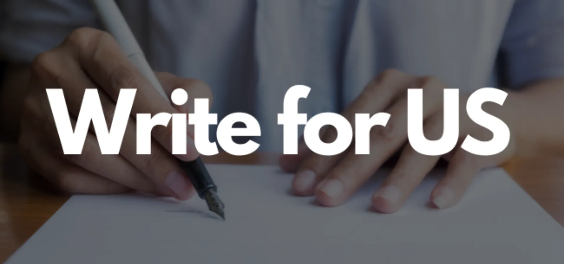 Write for Us