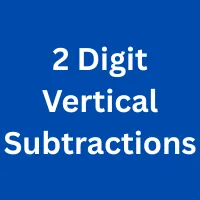 2 Digit Vertical Subtractions
