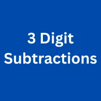 3 Digit Subtractions