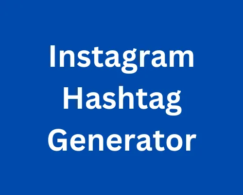 Instagram-hashtag-generator