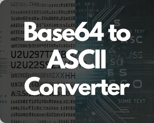 ASCII to Base64