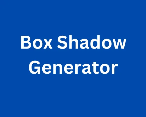 box-shadow-generator