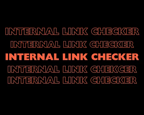 Internal Link Checker