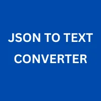 JSON to Text Converter