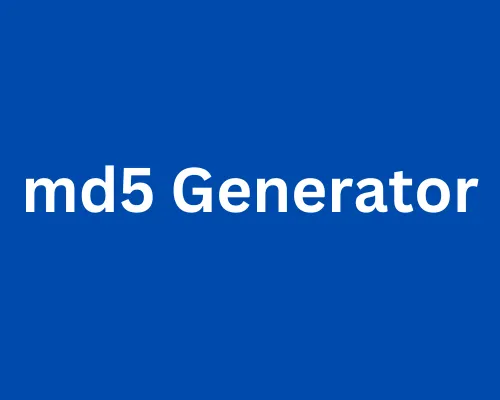 md5-generator