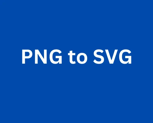 PNG to SVG Converter