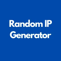 Random IP Generator