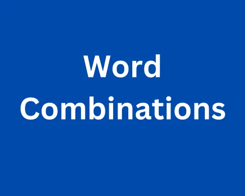 word-combinations